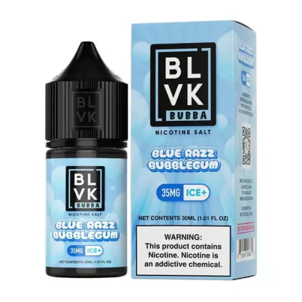 BLVK Bubba Blue Razz Bubblegum NicSalt 30ml 35mg