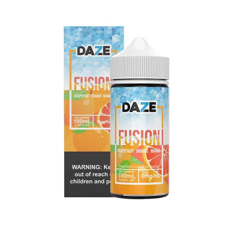 7DAZE FUSION TFN - GRAPEFRUIT ORANGE MANGO ICED - 100ML 6MG