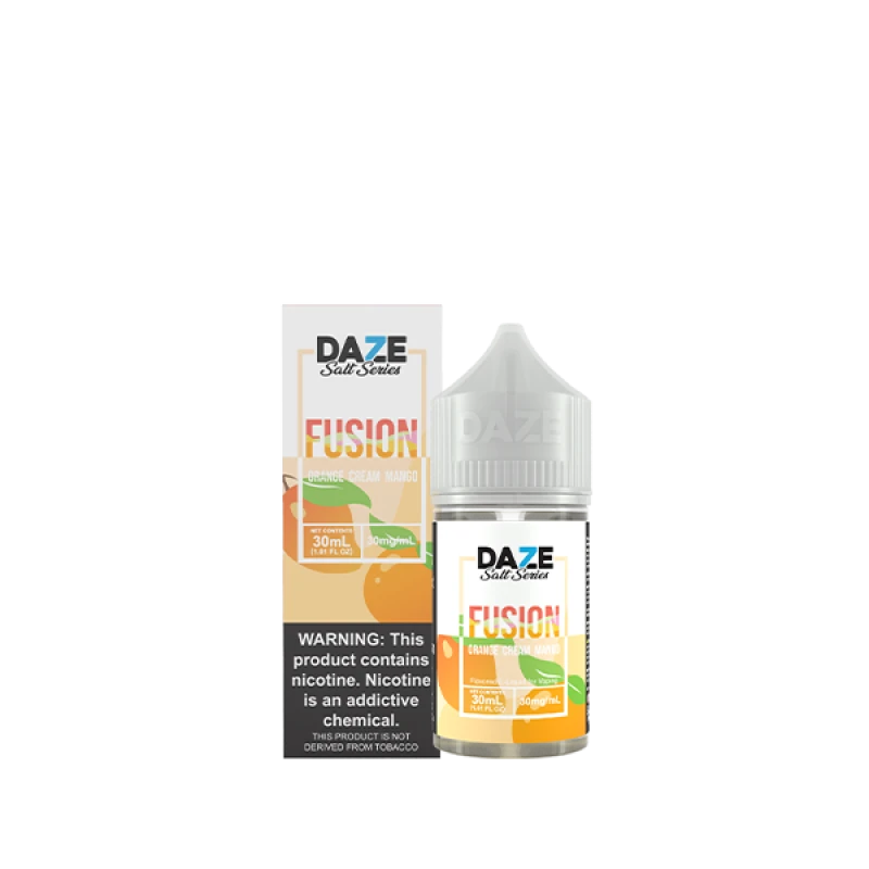 7DAZE FUSION TFN SALT - ORANGE CREAM MANGO - 30ML 30MG