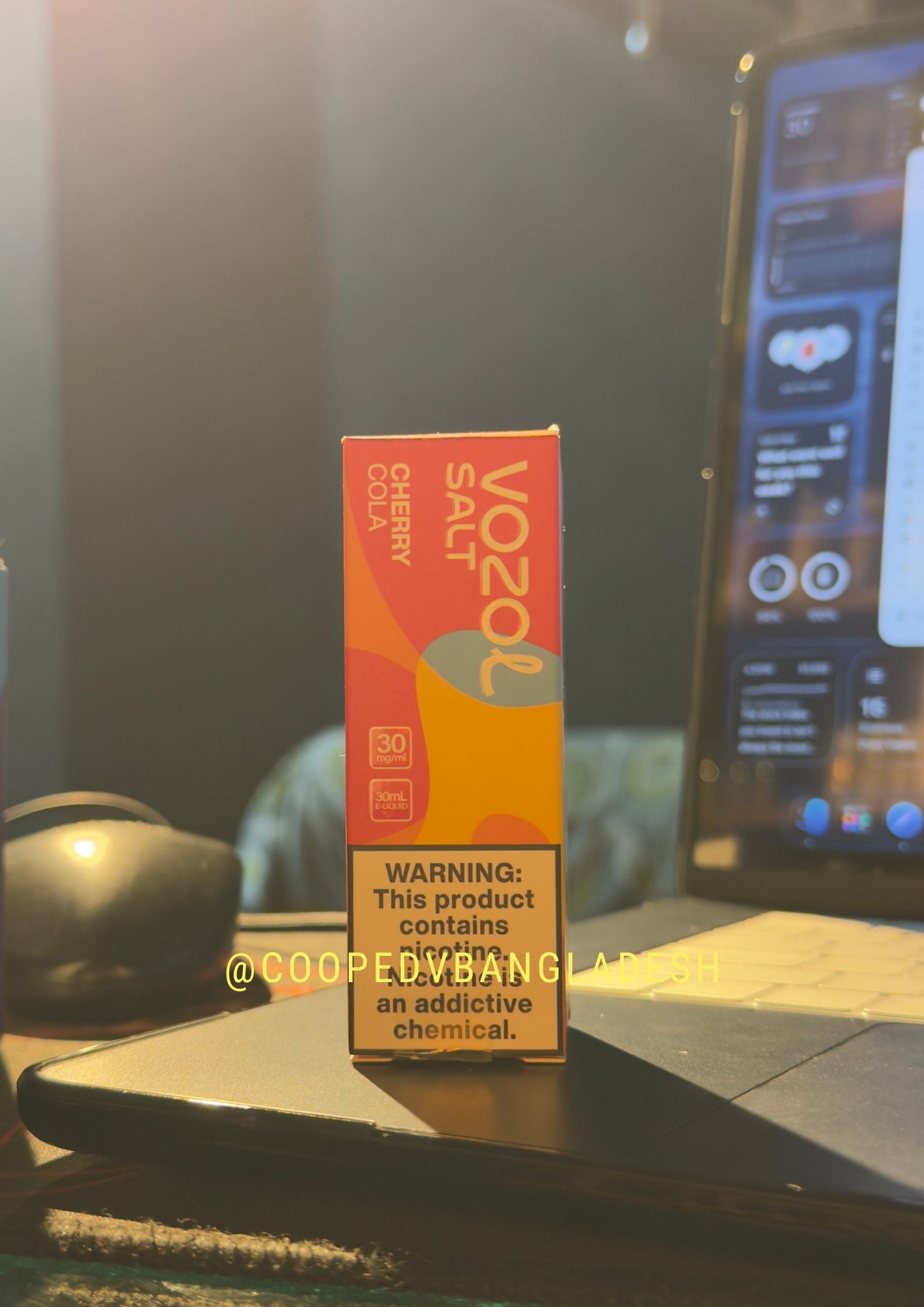 VOZOL Salt Cherry Cola 30ML 30MG