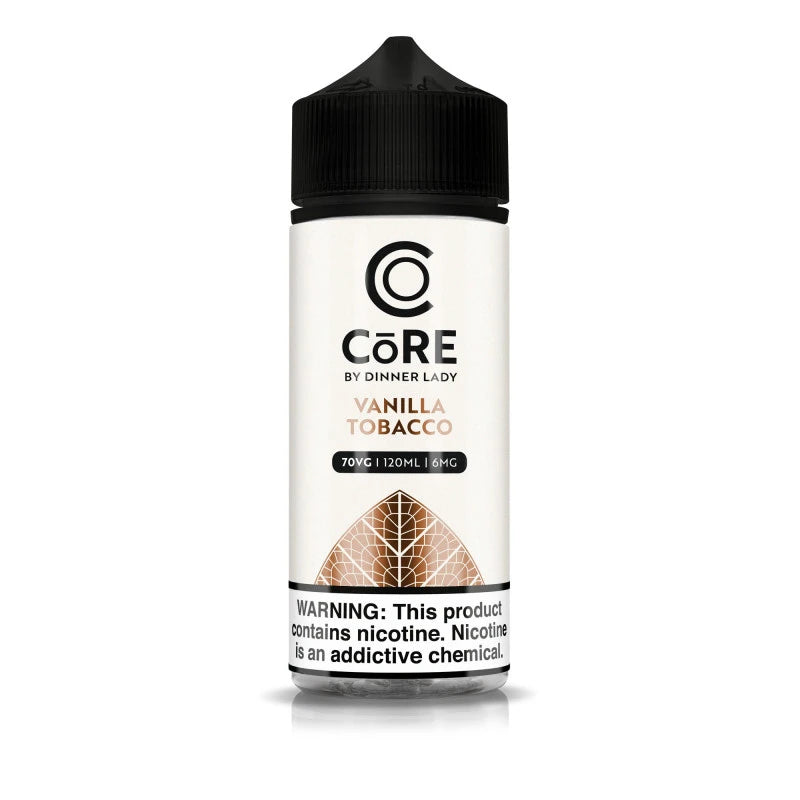 CORE BY DINNER LADY - VANILLA TOBACCO - 120ML 6MG