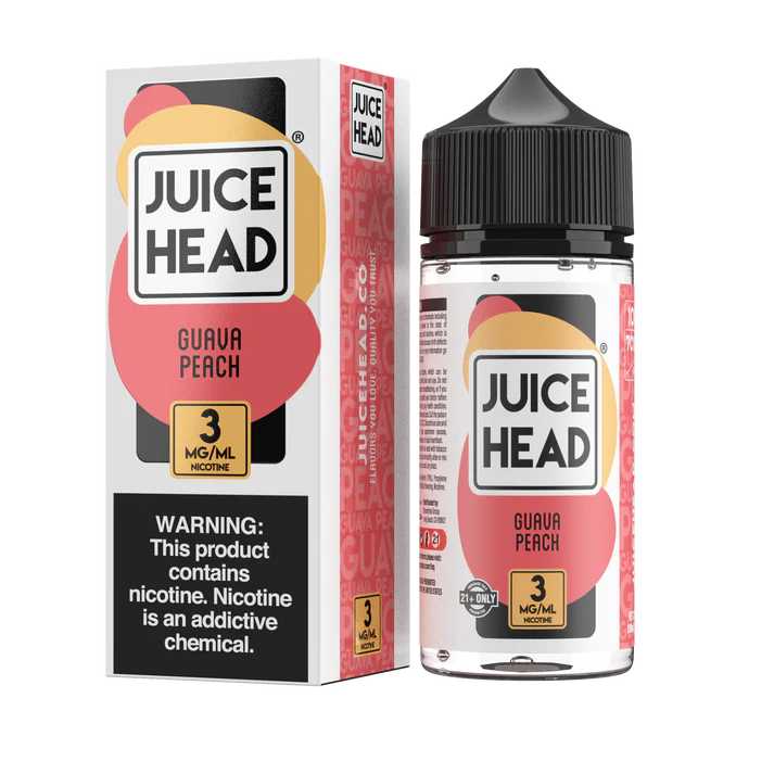 JUICE HEAD DISPOSABLES Classics Guava Peach 100ML 3MG