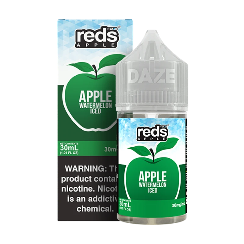 REDS 7DAZE SALT SERIES - 7DAZE WATERMELON ICED - 30ML 30MG