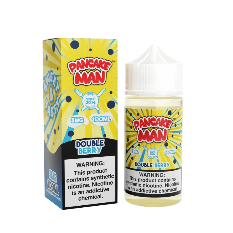 VAPE BREAKFAST CLASSICS - PANCAKE MAN DOUBLE BERRY - 100ML 6MG