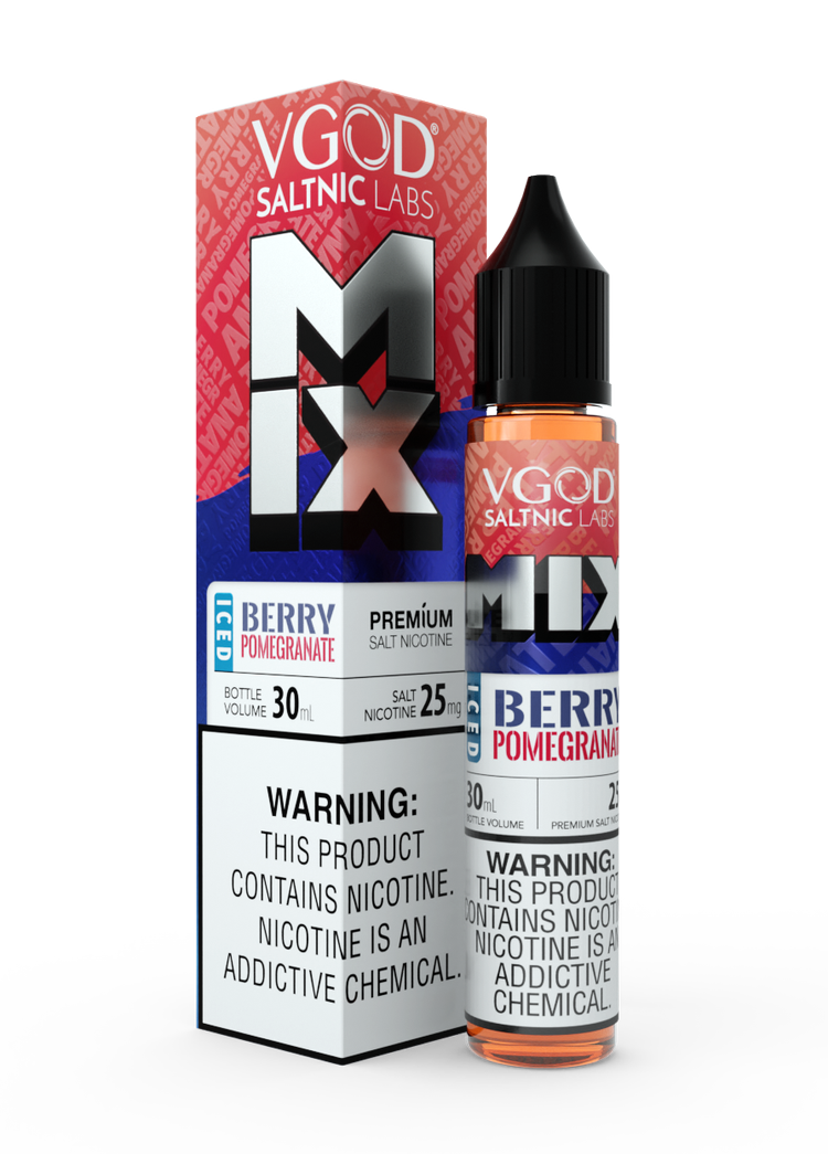VGOD MIX Iced Berry Pomegranate SaltNic E-Liquid