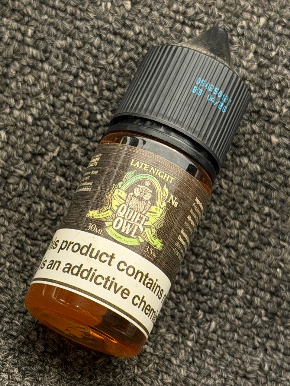 Late Night Elements 30mL Nic Salt By Element 25mg