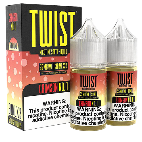 Crimson No.1 (Strawberry Crush Ice) by Twist Salt 30ml 35mg