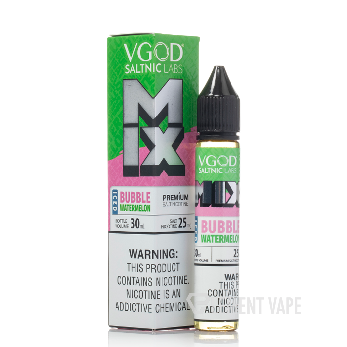Iced Bubble Watermelon - VGOD Salts - 30mL 25mg
