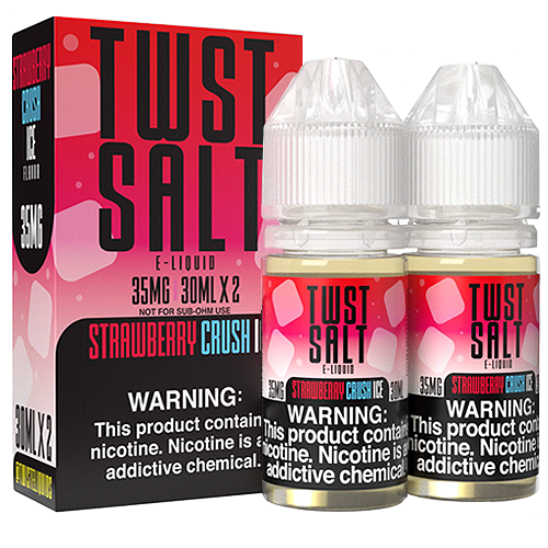 Crimson No.1 (Strawberry Crush Ice) by Twist Salt 30ml 35mg